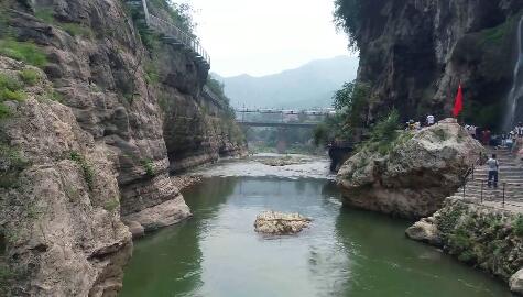 航拍山西阳泉娘子关 既有北国风光 又有江南秀色